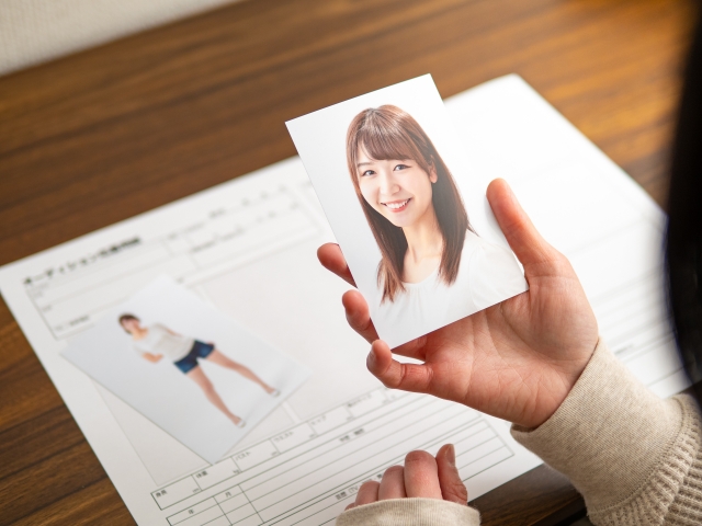 オーディション写真