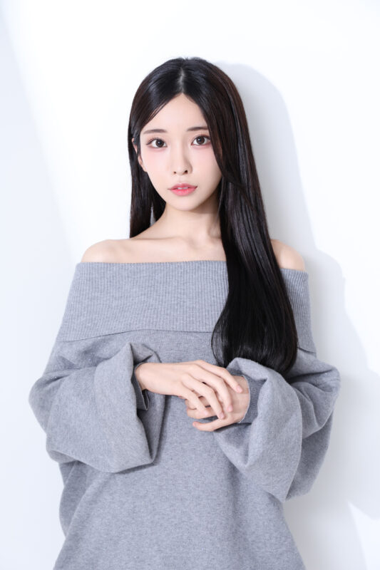 インフルエンサー向けに撮影したバストアップ宣材プロフィール写真